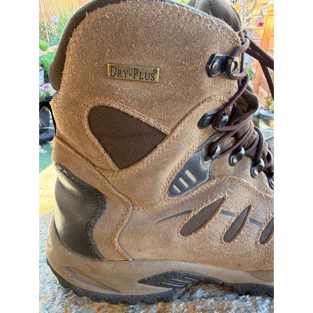 Cabelas Dry-Plus Thinsulate Hunting Boots Mens 11.5 D Brown Suede 83-0535